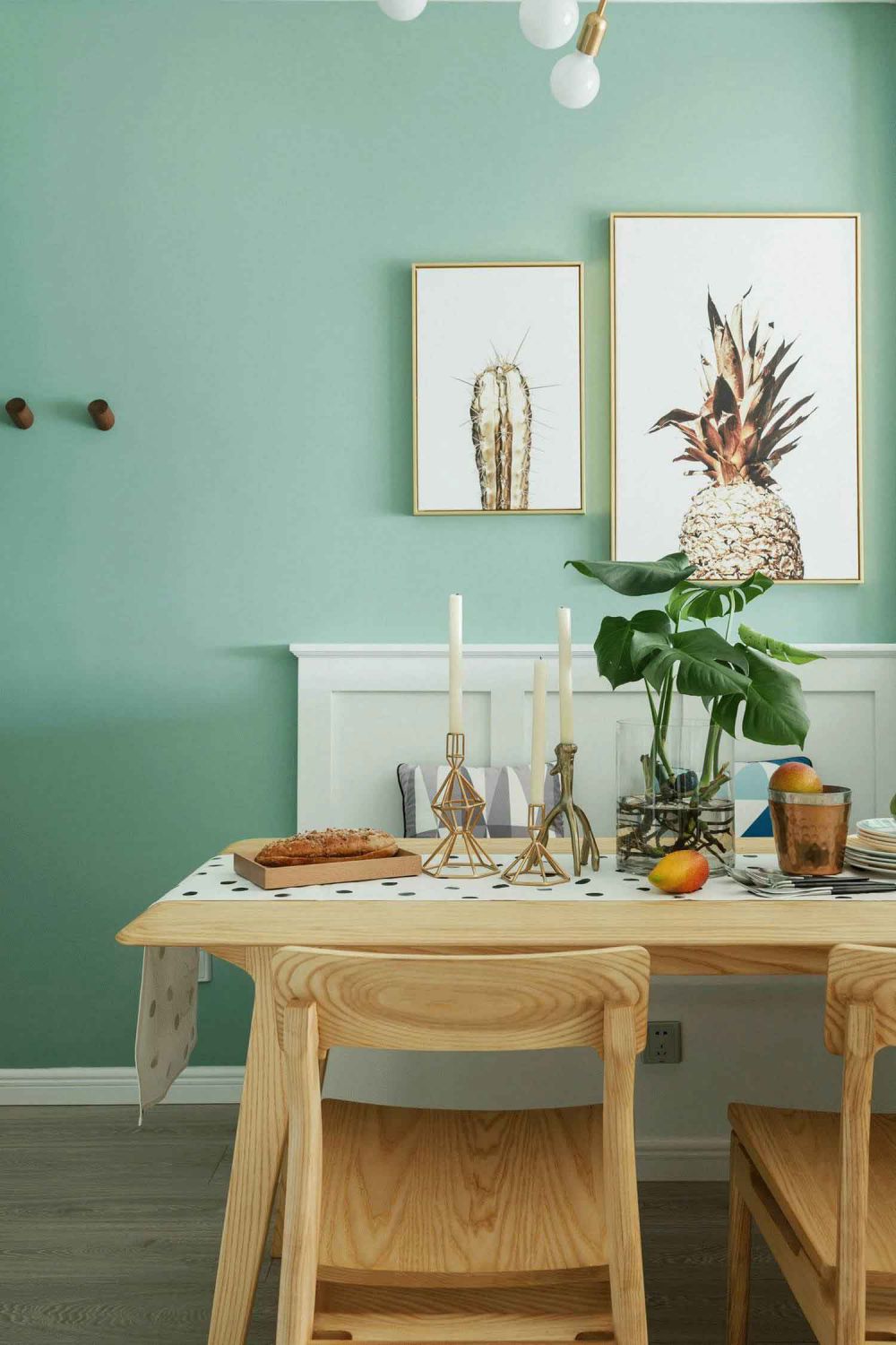 北京裝修案例65平米糖果色北歐風(fēng)